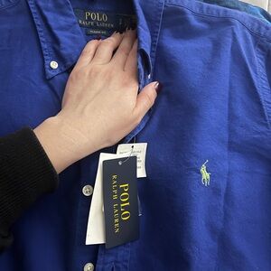 Polo by Ralph Lauren Royal Blue Casual Shirt